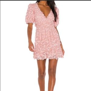 Majorelle Tanner Dress in Light Pink